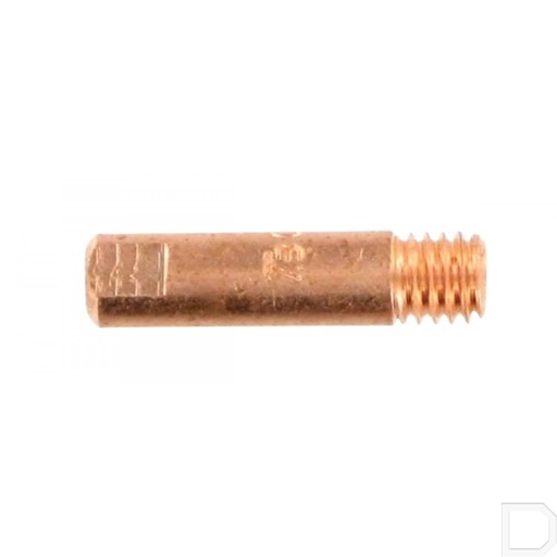[WP081073] Contacttip M6 Ø0,8mm 25mm lang aluminium TBi