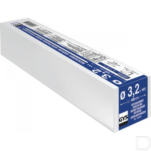 [081529GYS] Elektroden rutiel Ø3,2mm 450mm lang 141stuks