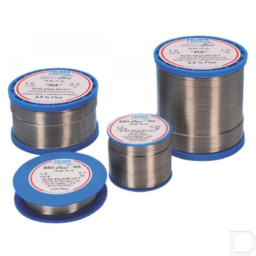 [WP18942020] Soldeertin standaard voor elektrotechniek Ø2mm 250gr