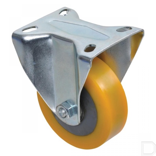[WH710849125] Bokwiel 125 mm met kogellager