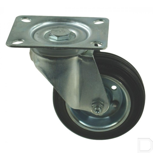 [WH.50.81.100] Zwenkwiel 100mm met rollager 
