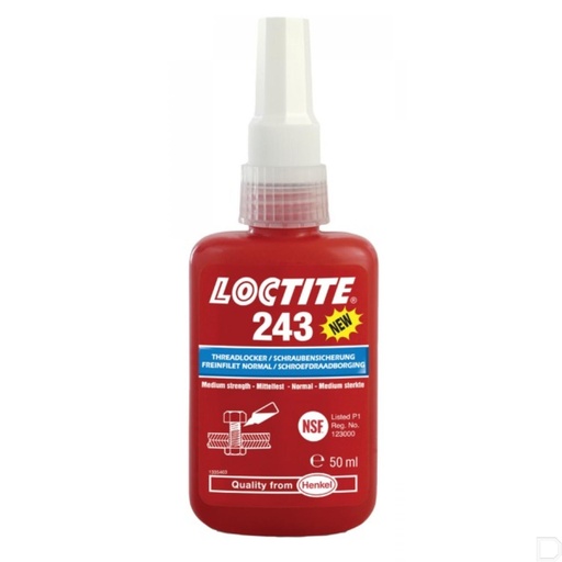 [LC1335884] Schroefdraadborgmiddel 243 50ml Loctite