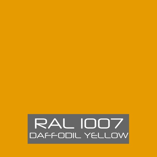 [100708KR] Kunstharslak RAL1007 narcissengeel 1L