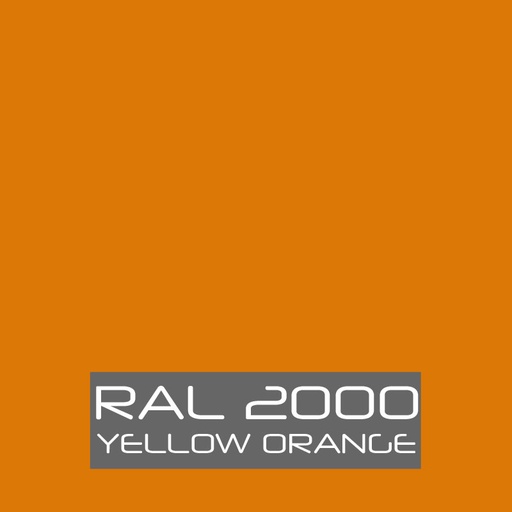 [200012KR] Kunstharslak RAL2000 geeloranje 5L