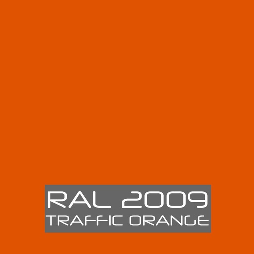 [200908KR] Kunstharslak RAL2009 verkeersoranje 1L