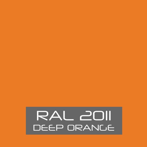 [201108KR] Kunstharslak RAL2011 dieporanje 1L