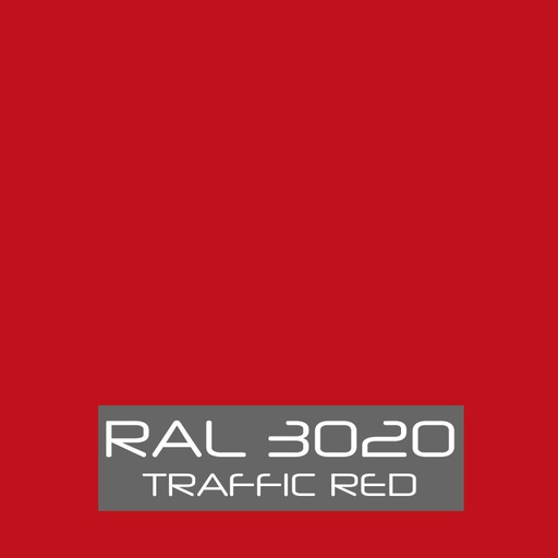 [302008KR] Kunstharslak RAL3020 verkeersrood 1L