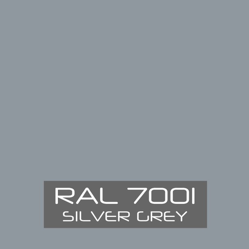 [700108KR] Kunstharslak RAL7001 zilvergrijs 1L