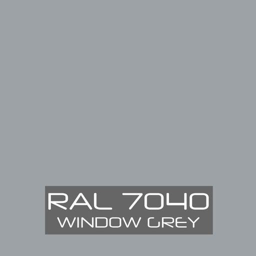 [704008KR] Kunstharslak RAL7040 venster grijs 1L