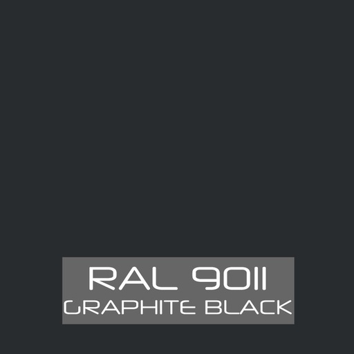 [901108KR] Kunstharslak RAL9011 grafiet zwart 1L