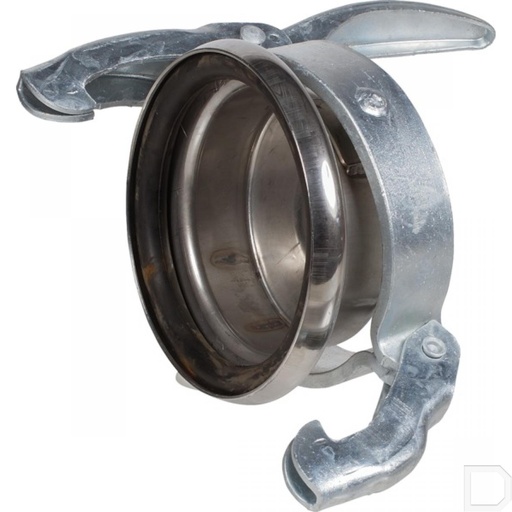 [61099000RVS] KKM Blindkoppeling kap perrot 6" RVS