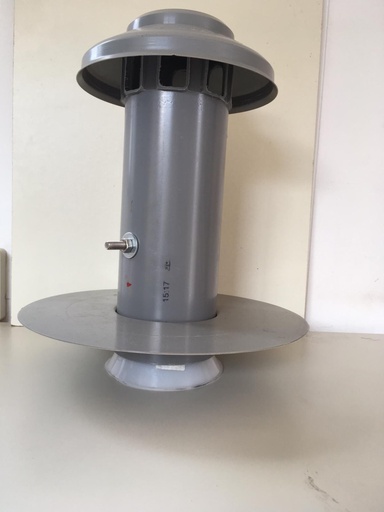 Ontluchtingskap silo Ø 100 mm