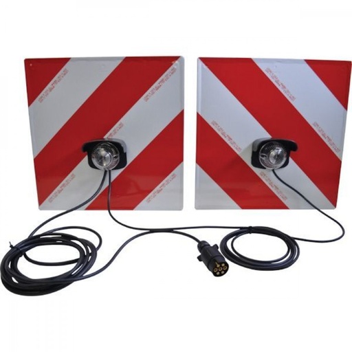 [R113095B] Markeringsbordenset dubbelzijdig met verlichting 