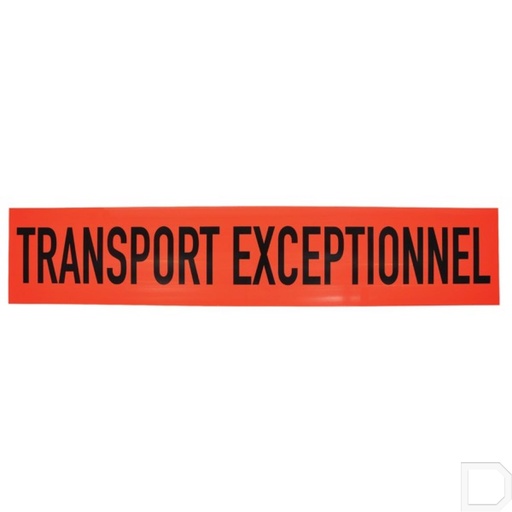 [WB90002FR] Bord 1250x250mm "Transport exceptionnel"