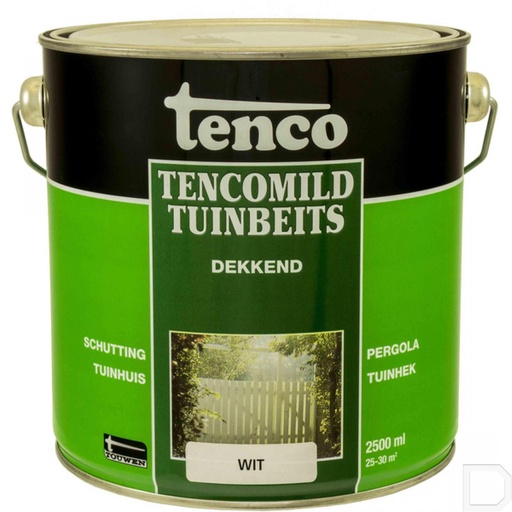 [PAB093012] Tuinbeits wit dekkend 2,5L