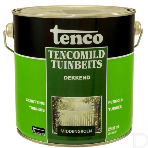 [PAB091012] Tuinbeits midden groen 2,5L