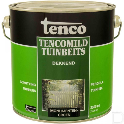 [PAB094012] Tuinbeits monument groen dekkend 2,5L