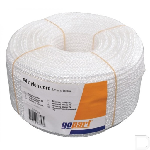 [604100GP] Nylonkoord polyamide 4mm x 100m