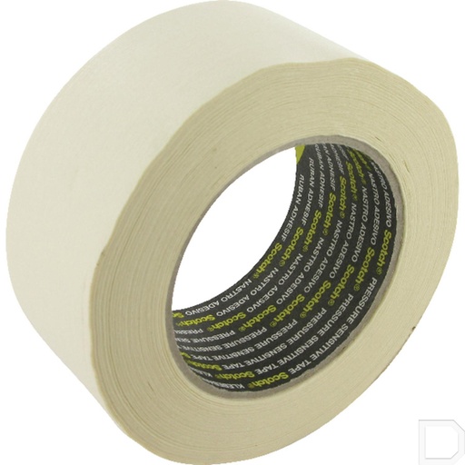 [PP301100] 3M Maskeer Plakband 100mm beige