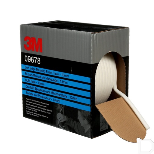 [09678] Maskeerkleefstrip soft 12mmx5m