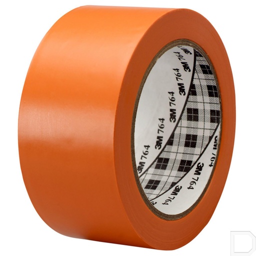 [7100260281] Vinyl tape 764 50 mm x 33 m oranje
