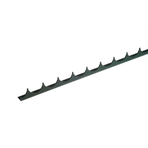 [183107] Puntkam Opschroefbaar 1000 mm th.vz. RAL7016 (2 stuks)