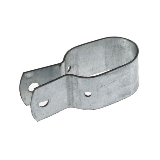 [2456001] Schoorbeugel ovaal lang, 40 x 2 mm blank