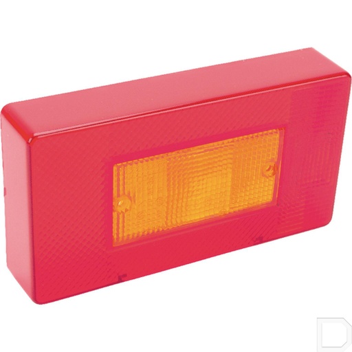 [LA31205] Lampglas links rechthoek passend voor achterlicht