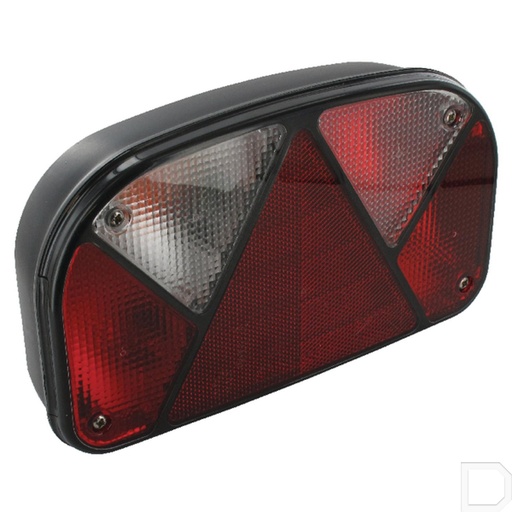 [247000207] Achterlicht Multipoint ll links rechthoek 12V