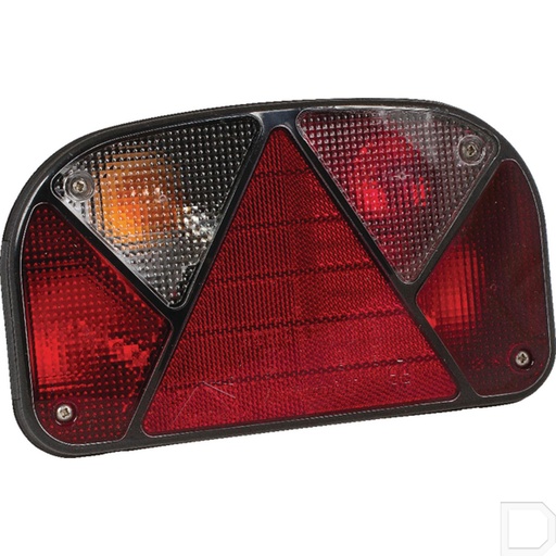 [247000017] Achterlicht Multipoint ll links rechthoek 12V