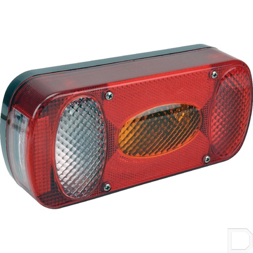 [243200167] Achterlicht Midipoint ll rechthoek opbouw 12V