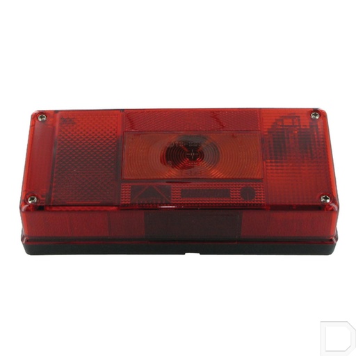 [246200007] Achterlicht Midipoint l rechts rechthoek opbouw 12V