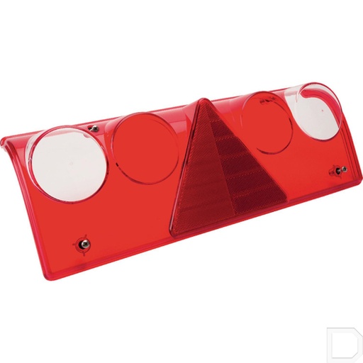 [188560002] Lampglas rechthoek passend voor achterlicht Europoint ll