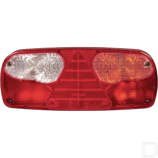 [252600007] Achterlicht Ecopoint l rechts rechthoek 24V