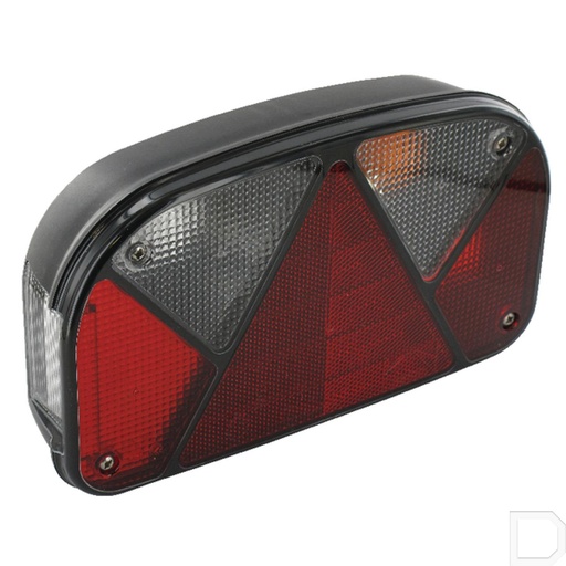 [247210007] Achterlicht Multipoint ll rechts rechthoek 12V