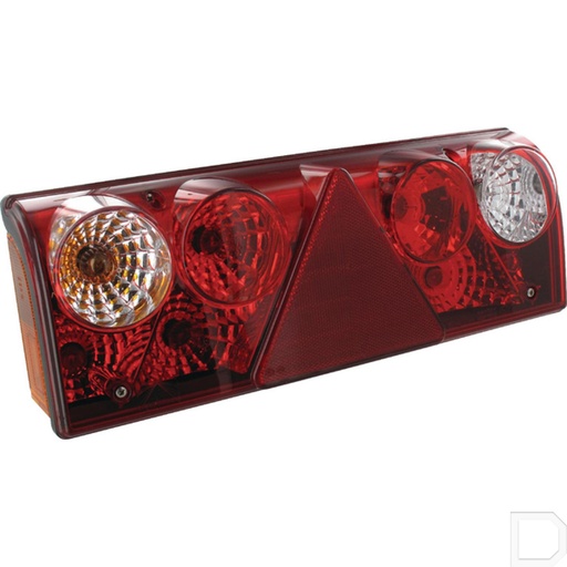 [256001507] Achterlicht Europoint ll links rechthoek 24V