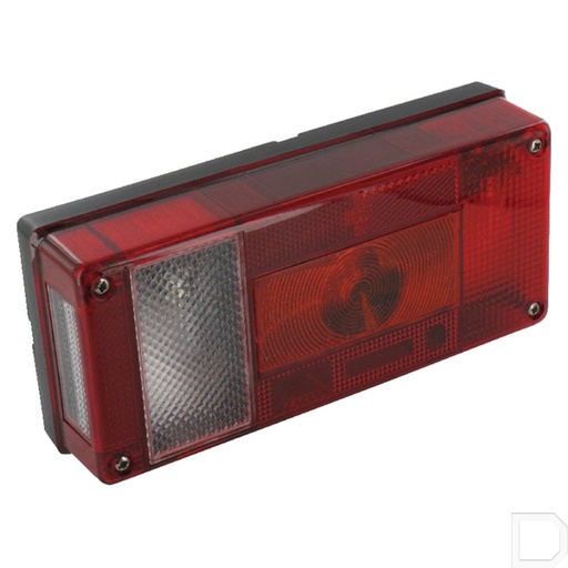 [246210007] Achterlicht Midipoint l rechthoek 12V