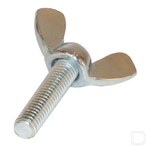 [316820RVSAMP001] Vleugelbout M8x20 RVS A2 AM DIN316
