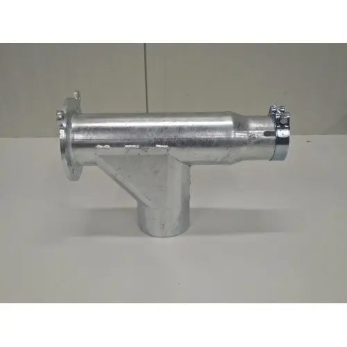 [KSP 080 LA 0003] Kop van de spiraal Ø 80 mm met jacobsuitloop Ø 150 mm (excl. motoras en reductiemotor) 